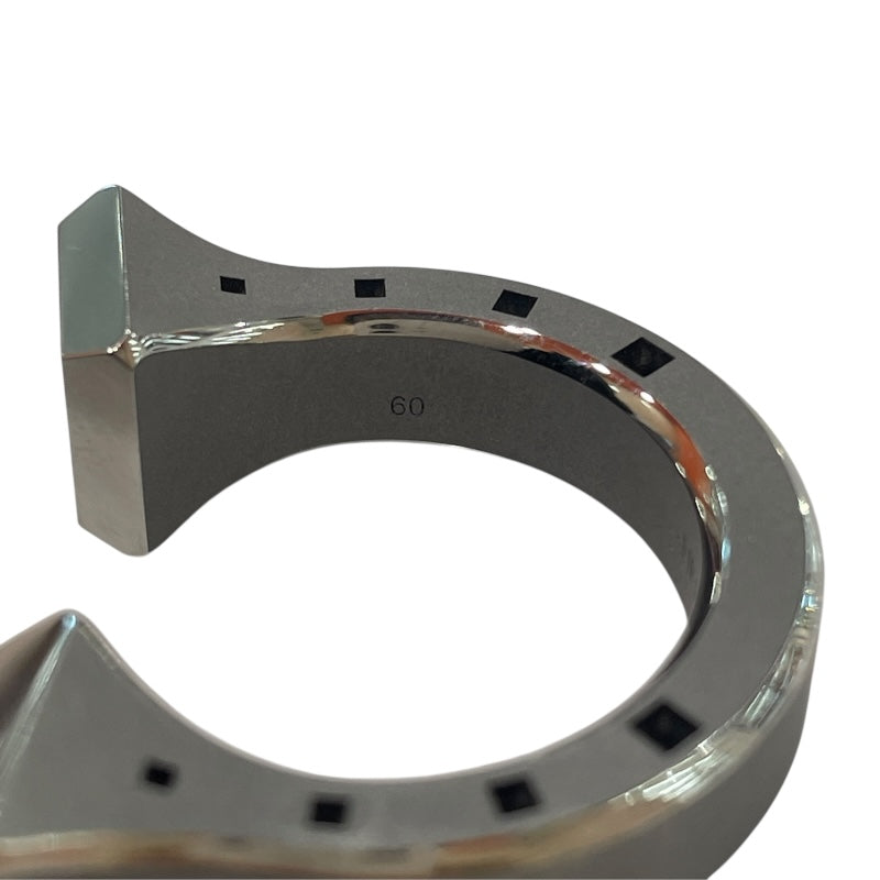 エルメス HERMES リング ＜フェール・ア・シュヴァル＞ グレー チタン アクセサリー