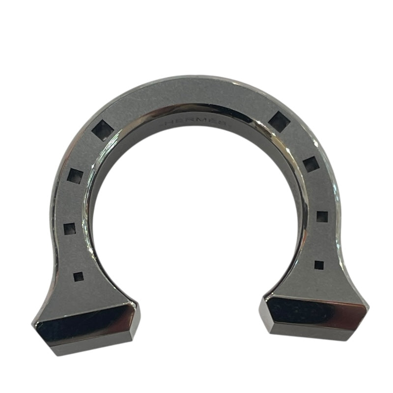 エルメス HERMES リング ＜フェール・ア・シュヴァル＞ グレー チタン アクセサリー