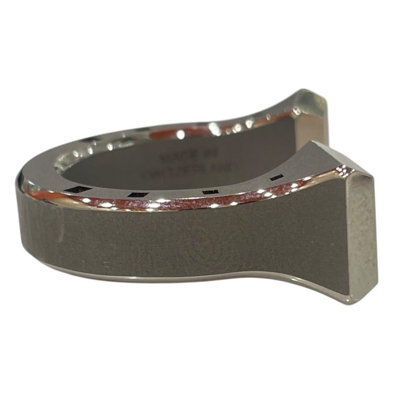 エルメス HERMES リング ＜フェール・ア・シュヴァル＞ グレー チタン アクセサリー