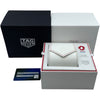 タグ・ホイヤー TAG HEUER カレラ クロノグラフ Expo2025 大阪 リミテッドエディション CBS221C.FC6619 オパーリン/レッド/ブルー SS/革ベルト 自動巻き メンズ 腕時計