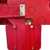 エルメス HERMES バーキン30 □R刻印 ルージュアザック シルバー金具 エプソン レディース ハンドバッグ