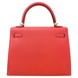 エルメス HERMES ケリー25 X刻 ローズジャイプール ゴールド金具 エプソン レディース ハンドバッグ