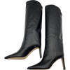 ジミーチュウ JIMMY CHOO アリゼニーブーツ 85 ALIZZEKB85SQM ブラック レザー レディース ブーツ