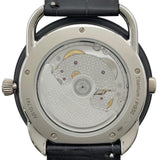 エルメス HERMES アルソー ル タン ヴォヤジャー デュアルタイム AR10.741 ブラック プラチナ/チタン メンズ 腕時計