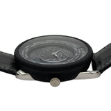 エルメス HERMES アルソー ル タン ヴォヤジャー デュアルタイム AR10.741 ブラック プラチナ/チタン メンズ 腕時計