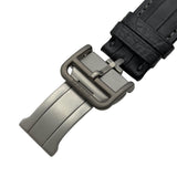 エルメス HERMES アルソー ル タン ヴォヤジャー デュアルタイム AR10.741 ブラック プラチナ/チタン メンズ 腕時計