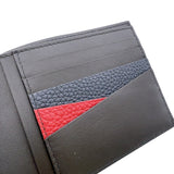 サルヴァトーレ・フェラガモ Salvatore Ferragamo ガンチーニ札入れ ネイビー レザー メンズ 札入れ