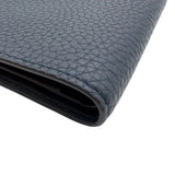 サルヴァトーレ・フェラガモ Salvatore Ferragamo ガンチーニ札入れ ネイビー レザー メンズ 札入れ