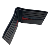 サルヴァトーレ・フェラガモ Salvatore Ferragamo ガンチーニ札入れ ネイビー レザー メンズ 札入れ