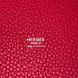 エルメス HERMES ピコタンロック MM Z刻印 ルージュセリエ/フランボワーズ シルバー金具 トリヨン レディース ハンドバッグ