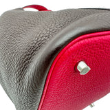 エルメス HERMES ピコタンロック MM Z刻印 ルージュセリエ/フランボワーズ シルバー金具 トリヨン レディース ハンドバッグ