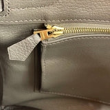 エルメス HERMES バーキン30 Z刻印 グリスエタン/ゴールド金具 トゴ レディース ハンドバッグ