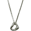 ティファニー TIFFANY＆CO オープンハートミニネックレス シルバー Ag925 ジュエリー