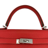 エルメス HERMES ケリー35 ローズジャイプール シルバー金具 トリヨン レディース ハンドバッグ