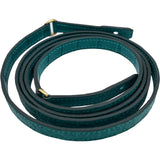 エルメス HERMES コンスタンストゥーゴー W刻印 ヴェールジェイド ゴールド金具 アリゲーターマット レディース 長財布