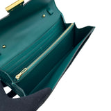 エルメス HERMES コンスタンストゥーゴー W刻印 ヴェールジェイド ゴールド金具 アリゲーターマット レディース 長財布