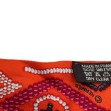 エルメス HERMES ツイリー KELLY EN PERLES オレンジ シルク レディース スカーフ