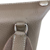 エルメス HERMES ヴィドポッシュ B刻印 エトゥープ・シルバー金具 トゴ メンズ ハンドバッグ