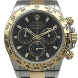 ロレックス ROLEX デイトナ 116503 ブラック ゴールド/ステンレススチール 自動巻き レディース 腕時計