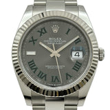 ロレックス ROLEX デイトジャスト41 126334 スレート ホワイトゴールド/ステンレススチール 自動巻き メンズ 腕時計