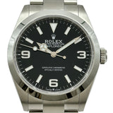 ロレックス ROLEX エクスプローラー40 224270 ブラック ステンレススチール 自動巻き メンズ 腕時計
