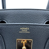 エルメス HERMES バーキン30 U刻印 ブラック×ピンクゴールド金具 トゴ レディース ハンドバッグ