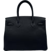 エルメス HERMES バーキン30 U刻印 ブラック×ピンクゴールド金具 トゴ レディース ハンドバッグ