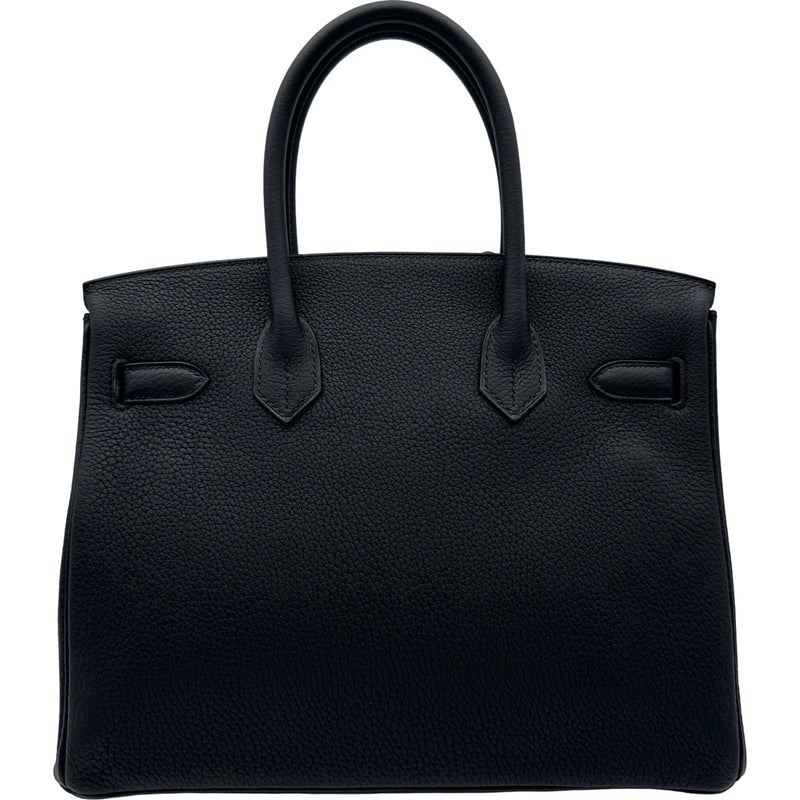 エルメス HERMES バーキン30 U刻印 ブラック×ピンクゴールド金具 トゴ 