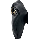 シャネル CHANEL マトラッセ マキシ ホーボーバッグ AS5834 ブラック×ゴールド金具 カーフスキン ユニセックス ハンドバッグ