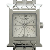 エルメス HERMES Hウォッチ ミニ HH1.110 シルバー ステンレススチール クオーツ レディース 腕時計