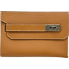 エルメス HERMES アカデミ K刻印 ゴールド/シルバー金具 エプソン レディース ポーチ