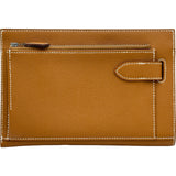 エルメス HERMES アカデミ K刻印 ゴールド/シルバー金具 エプソン レディース ポーチ