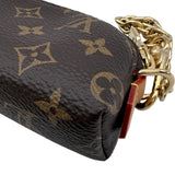 ルイ・ヴィトン LOUIS VUITTON コスメティック リップスティック ポーチ M25653 ブラウン モノグラムキャンバス レディース ポーチ