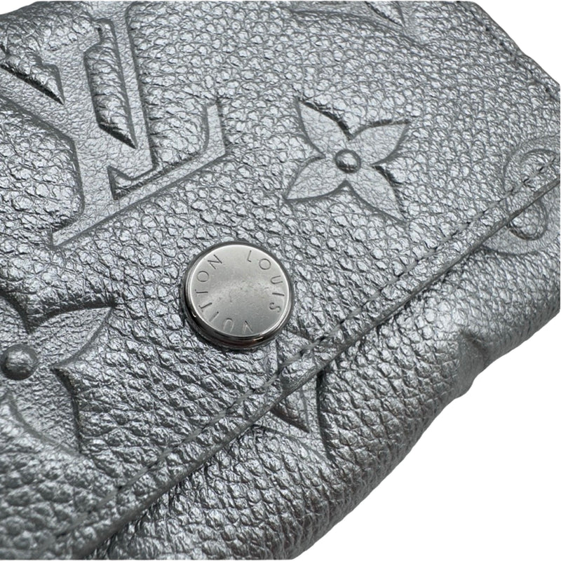 お買い得Louis Vuitton グレー ケース ルイ・ヴィトン LOUIS VUITTON ミュルティクレ 6 M26508 シルバー