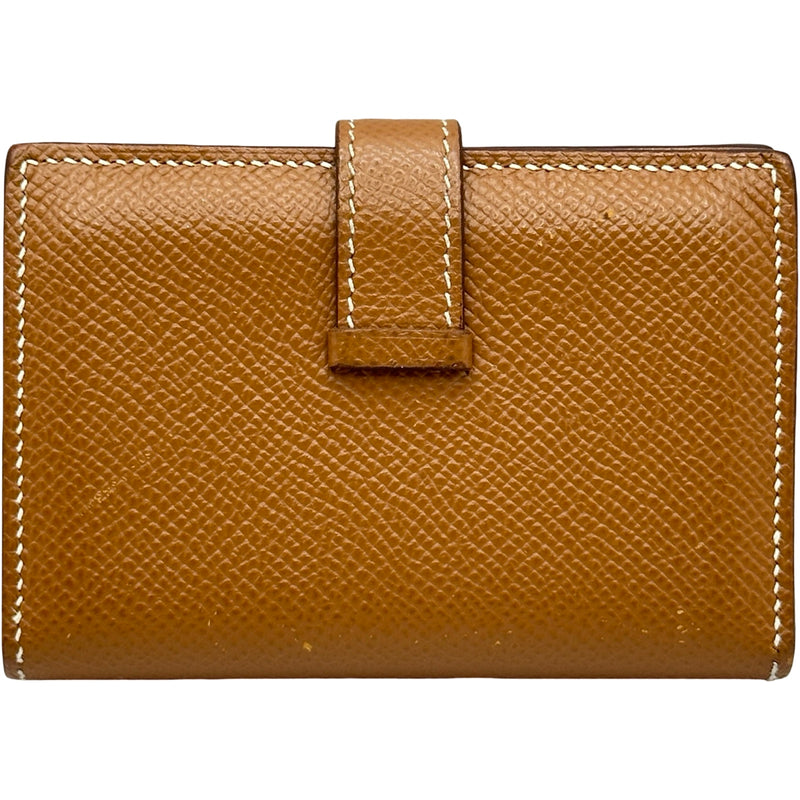 エルメス HERMES ベアンミニ Z刻印 ゴールド/シルバー金具 エプソン