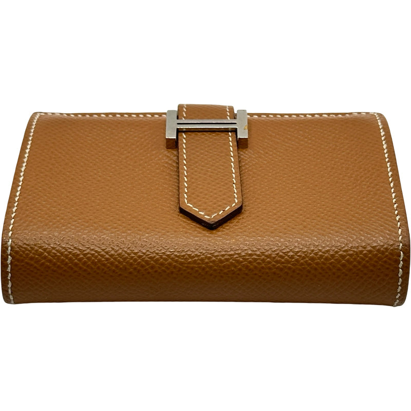 エルメス HERMES ベアンミニ Z刻印 ゴールド/シルバー金具 エプソン