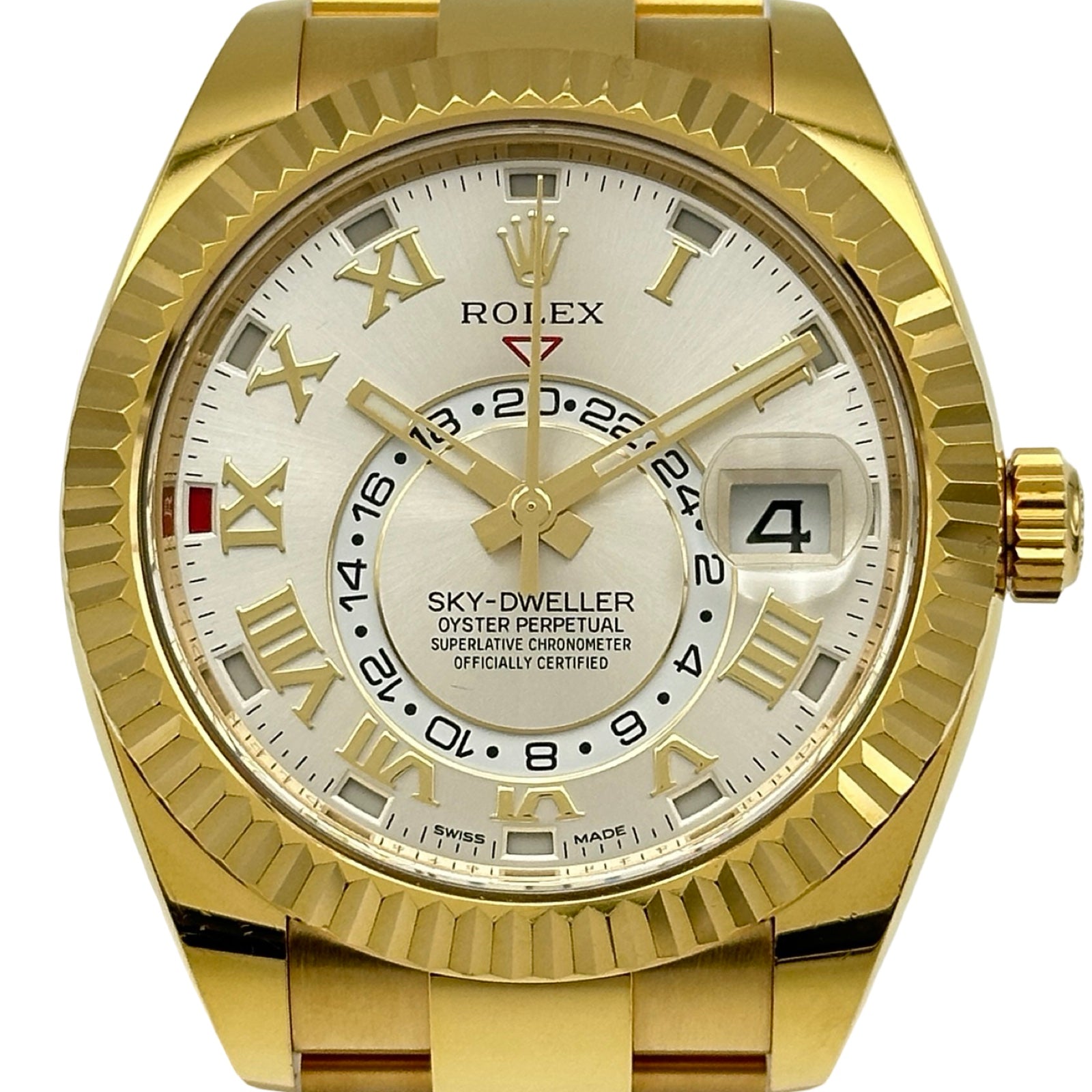ロレックス ROLEX スカイドゥエラー 326938 シルバー ゴールド 自動