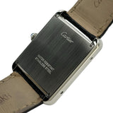 カルティエ Cartier タンクソロ LM W1018355 シルバー ステンレススチール クオーツ メンズ 腕時計
