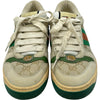 グッチ GUCCI スクリーナー ローカットスニーカー クリーム レザー レディース スニーカー