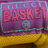 グッチ GUCCI BASKET ハイカットスニーカー 661310 マルチカラー レザー/ラバー レディース スニーカー