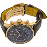 ブライトリング BREITLING ナビタイマーB01 クロノグラフ ジャパン リミテッド RB0139 ブラウン ピンクゴールド 自動巻き メンズ 腕時計