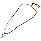 エルメス HERMES トゥールビヨンネックレス マルチカラー シルク/メタル アクセサリー