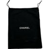 シャネル CHANEL ココマークポーチ ブルー/ブラック/ホワイト キャンバス/レザー レディース ポーチ