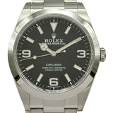 ロレックス ROLEX エクスプローラー1 214270 ブラック ステンレススチール 自動巻き メンズ 腕時計