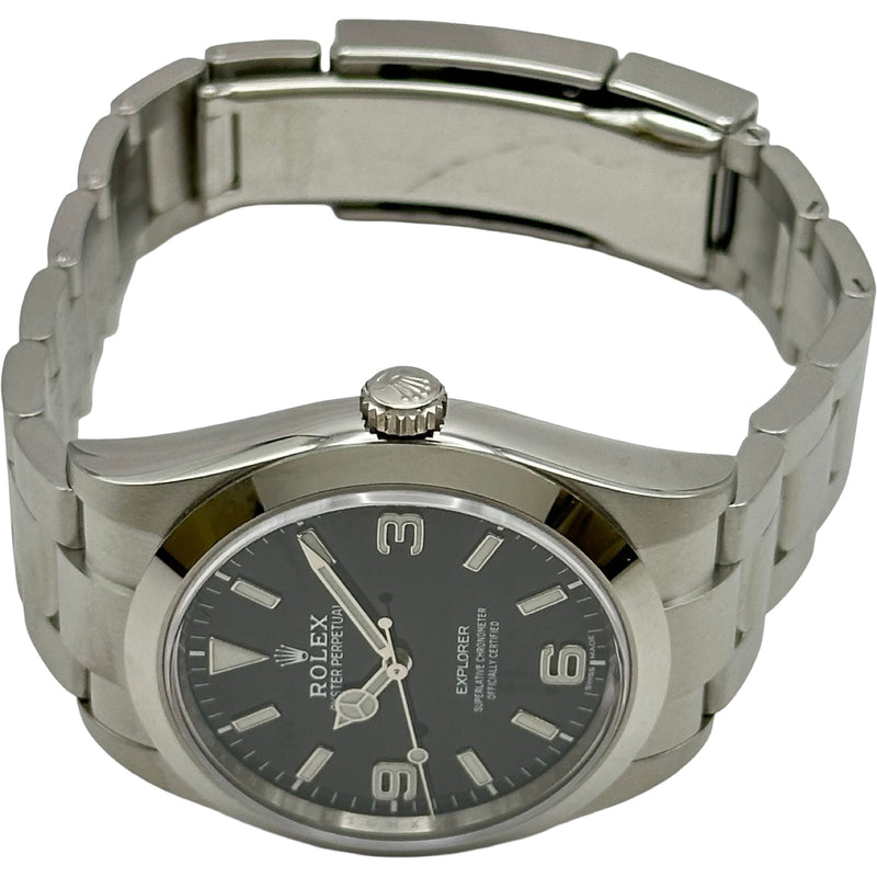 ロレックス ROLEX エクスプローラー1 214270 ブラック ステンレス