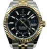ロレックス ROLEX スカイドゥエラー 336933 ブラック ゴールド/ステンレススチール 自動巻き メンズ 腕時計