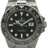 ロレックス ROLEX GMTマスター2 126710GRNR ブラック ステンレススチール 自動巻き メンズ 腕時計