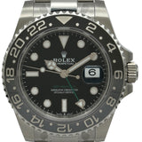 ロレックス ROLEX GMTマスター2 126710GRNR ブラック ステンレススチール 自動巻き メンズ 腕時計