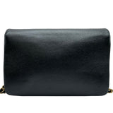シャネル CHANEL ココマークシングルフラップチェーンショルダー AS5186 ブラック カーフスキン レディース ショルダーバッグ