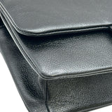 シャネル CHANEL ココマークシングルフラップチェーンショルダー AS5186 ブラック カーフスキン レディース ショルダーバッグ